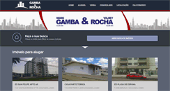 Desktop Screenshot of gambaerocha.com.br